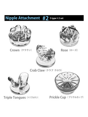 SSI-Japan 乳頭刺激器配件#2 ニップルアタッチメント#2【Nipple Dome專用配件】